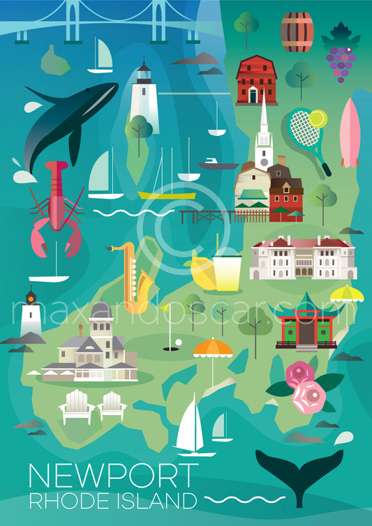 LTP - Newport Postcard