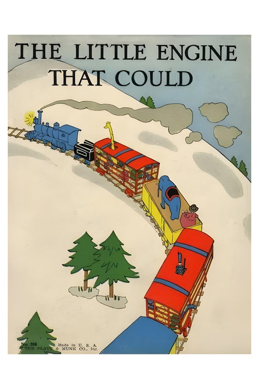 The Little Engine That Could Postal Card