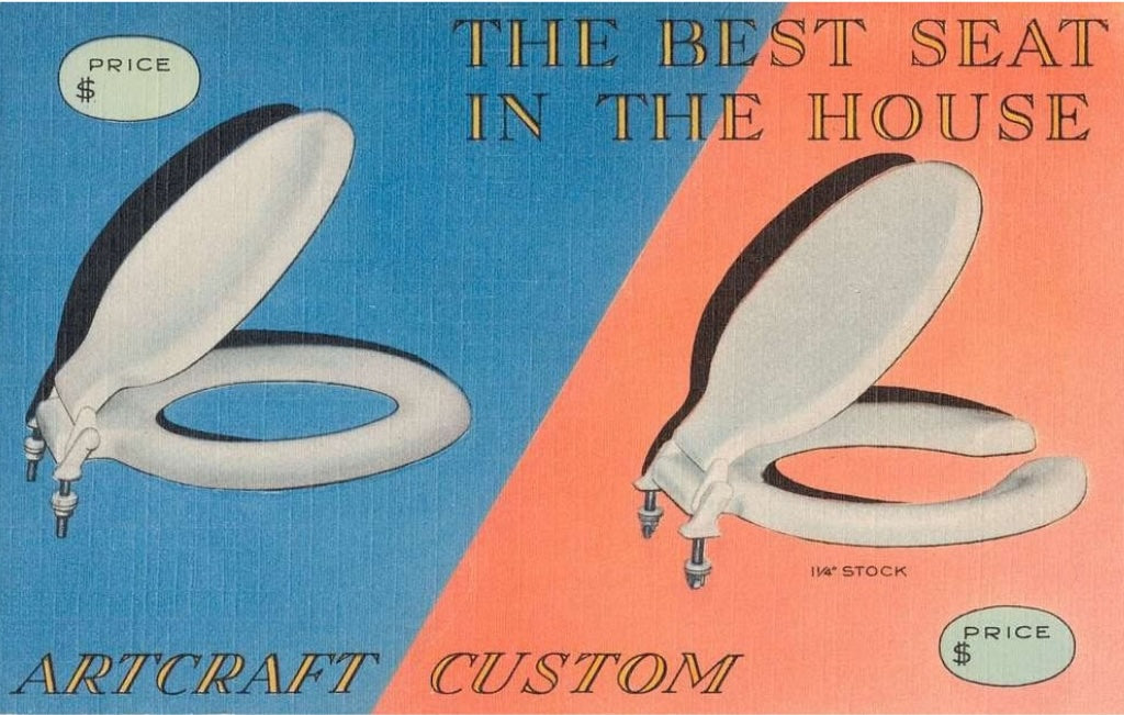 The Best Seat In The House Postal Card