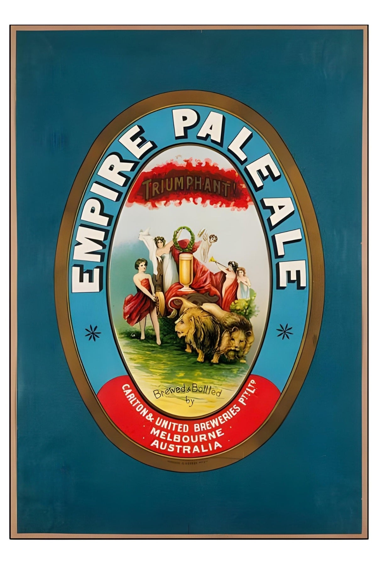 Empire Pale Ale Postal Card