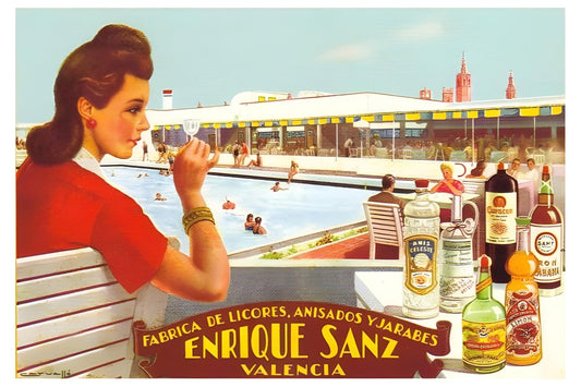 Enrique Sanz Postal Card