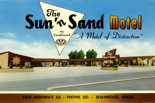 Sun 'N Sand Motel, Shamrock, Texas