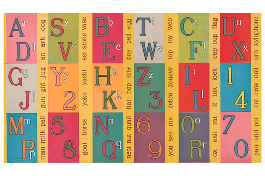 ABC Postal Card