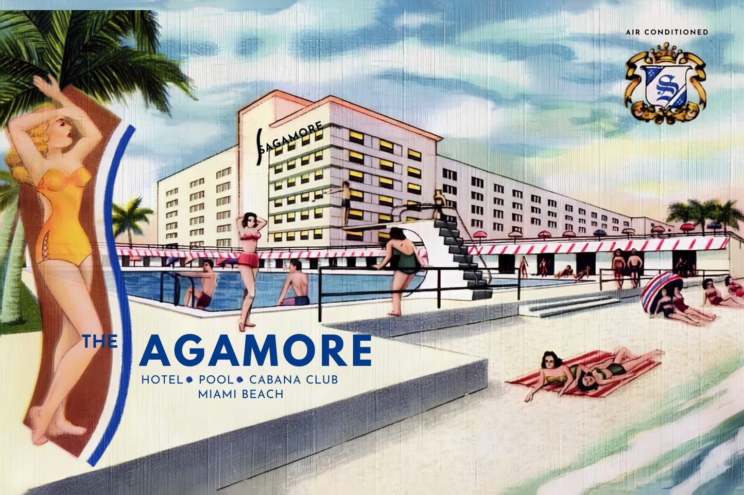 The Sagamore Miami Beach Postal Card