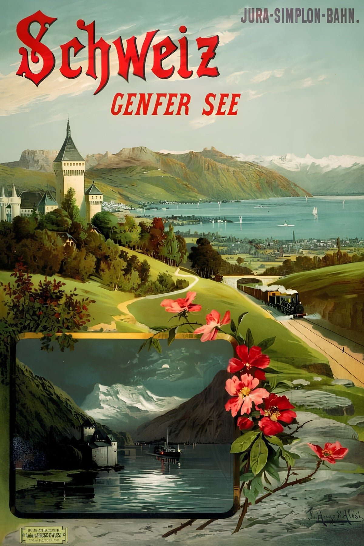 Schweiz Postal Card