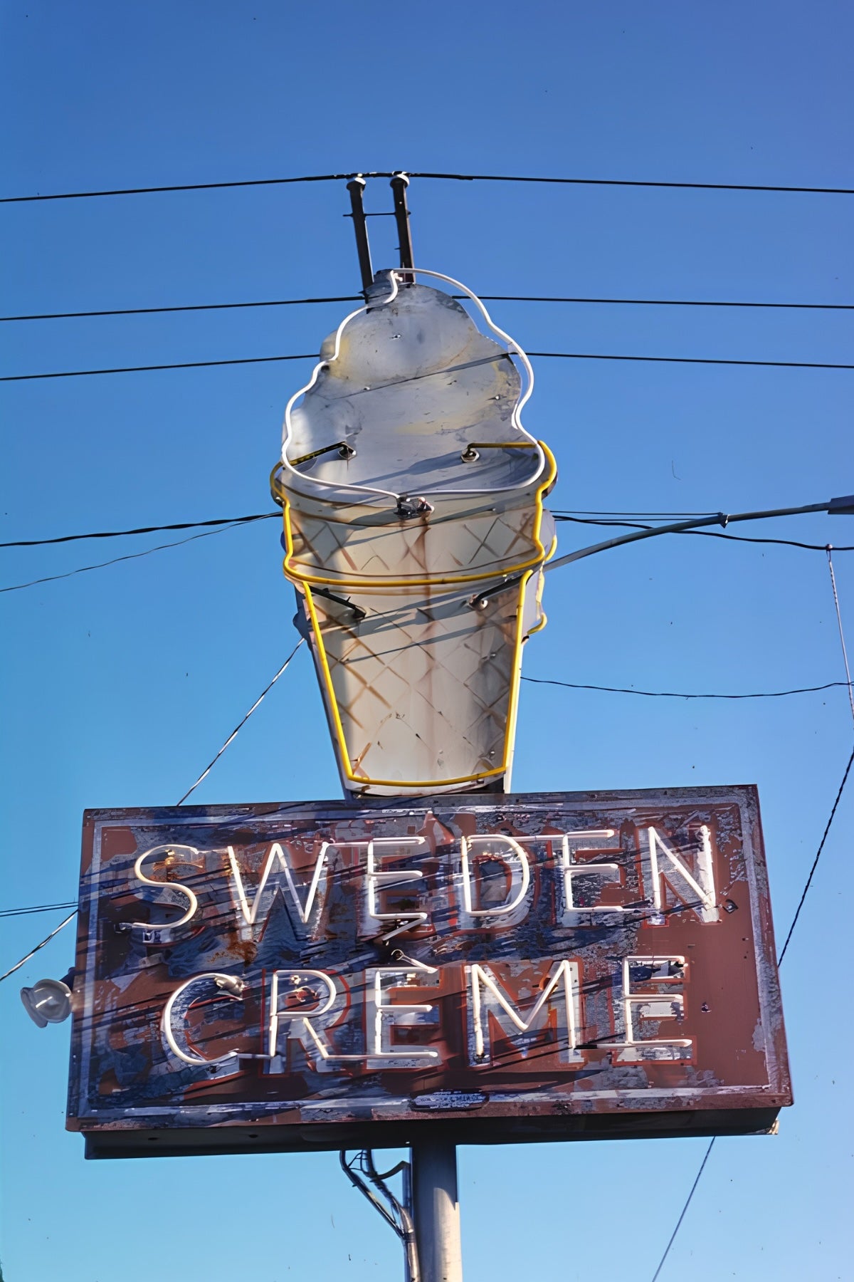 Sweden Creme Postal Card