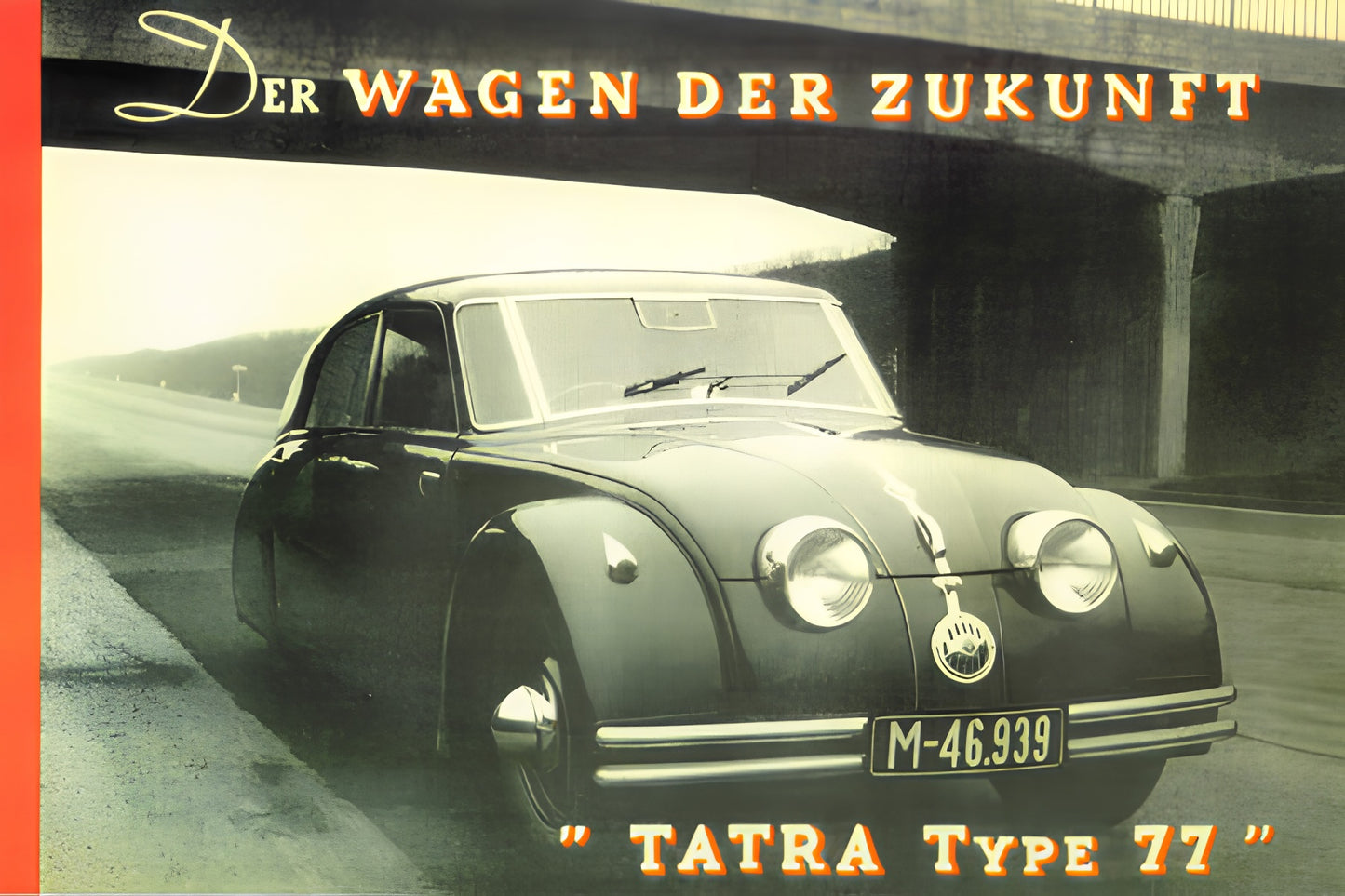 Tatra Auto Postal Card
