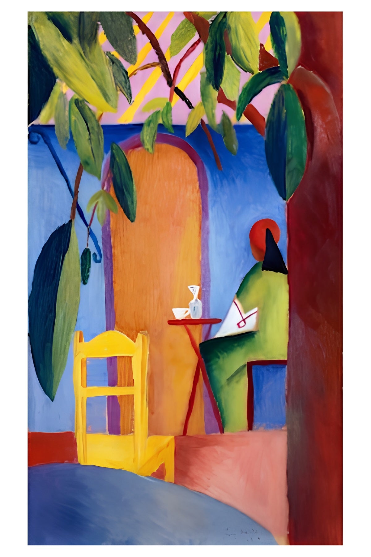 Chair Postal Card