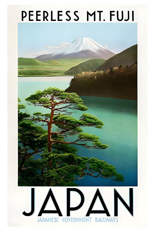 Mount Fuji Postal Card