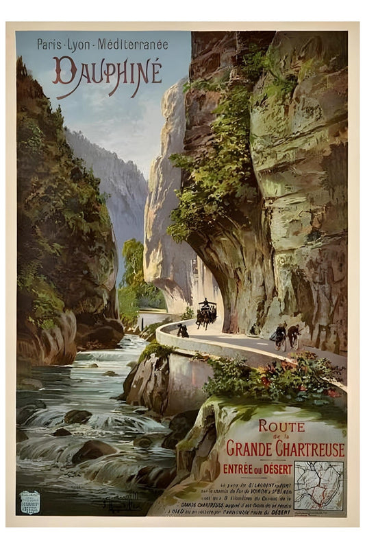 Dauphine Postal Card