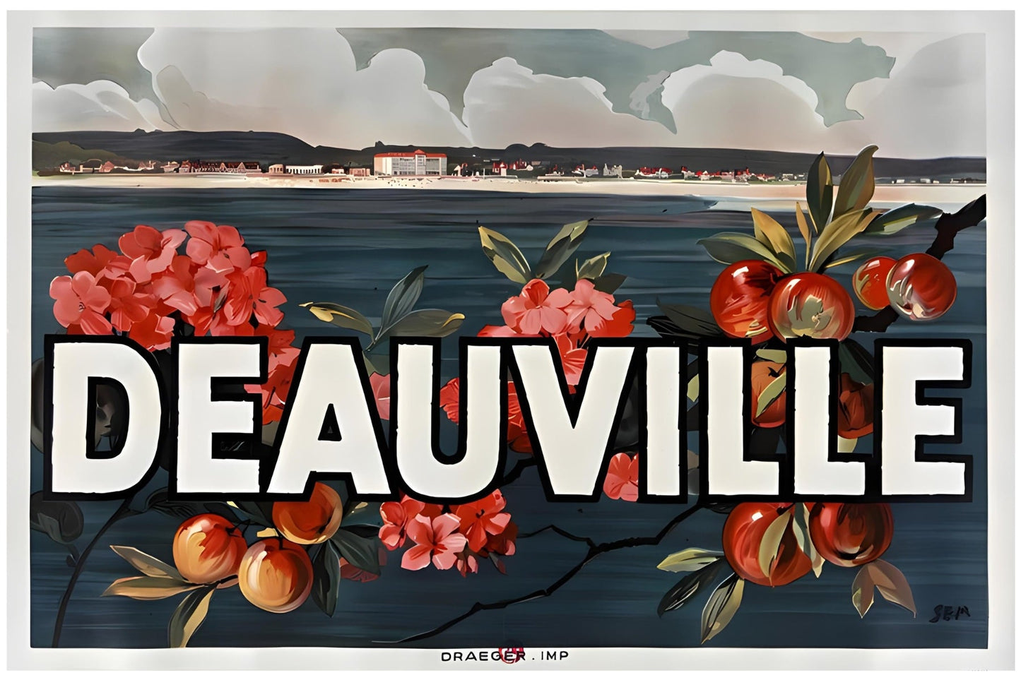 Deauville Postal Card