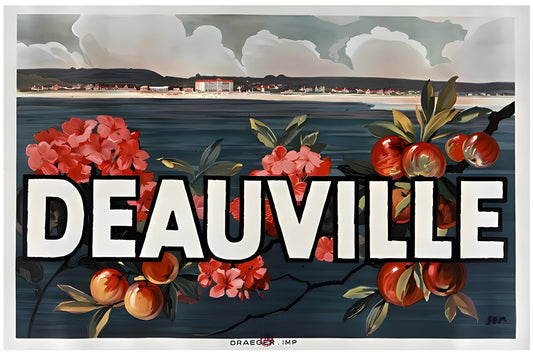 Deauville Postal Card