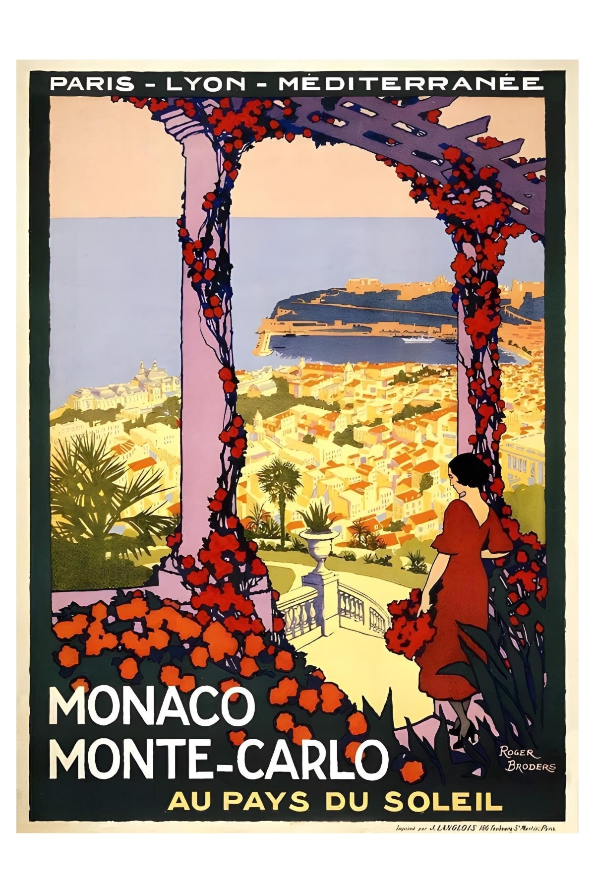 Monaco-Monte Carlo Postal Card