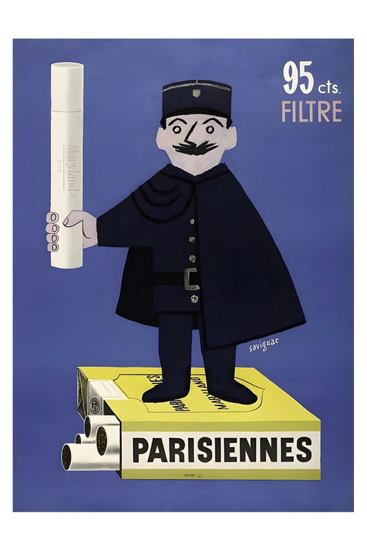 Parisiennes Postal Card
