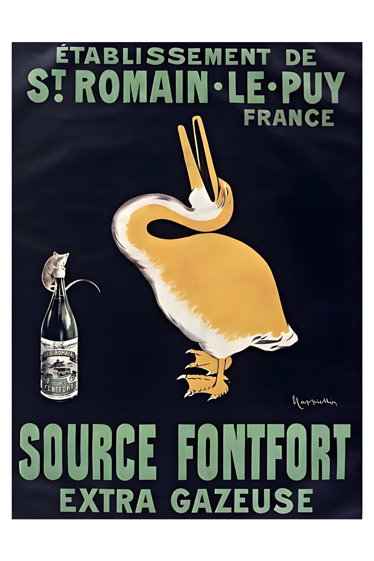 Source Fontfort Postal Card