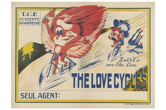 The Love Cycles Postal Card