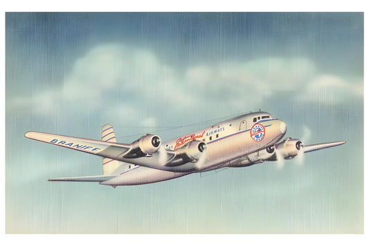 DC-9 Postal Card