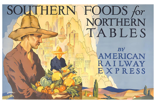 Southern Foods for Northern Tables Postal Card