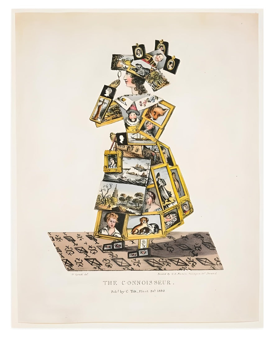 The Connoisseur Postal Card