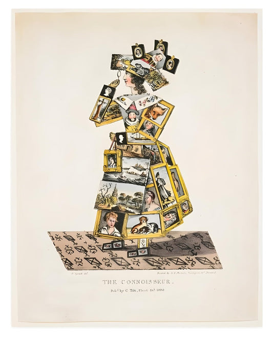 The Connoisseur Postal Card