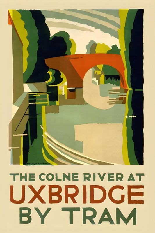 Uxbridge By Tram Postal Card