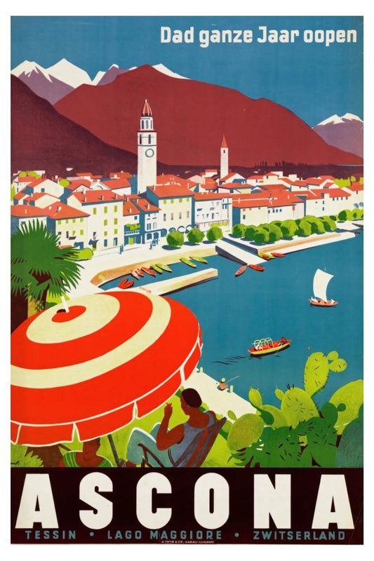 LTP - Ascona, Switzerland Postcard