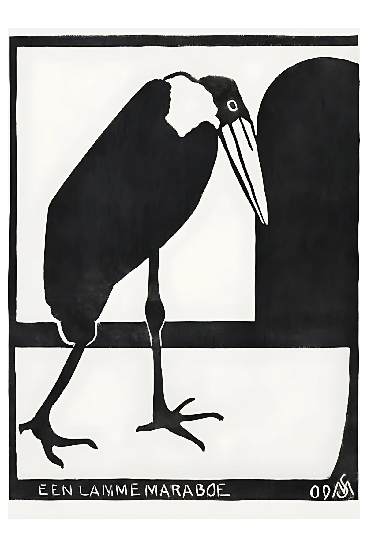 The Crow Postal Card