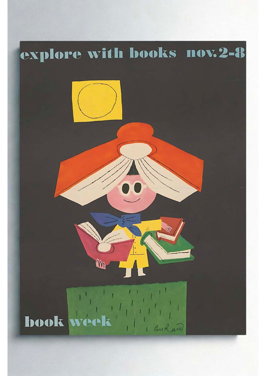 Explore With Books Postal Card