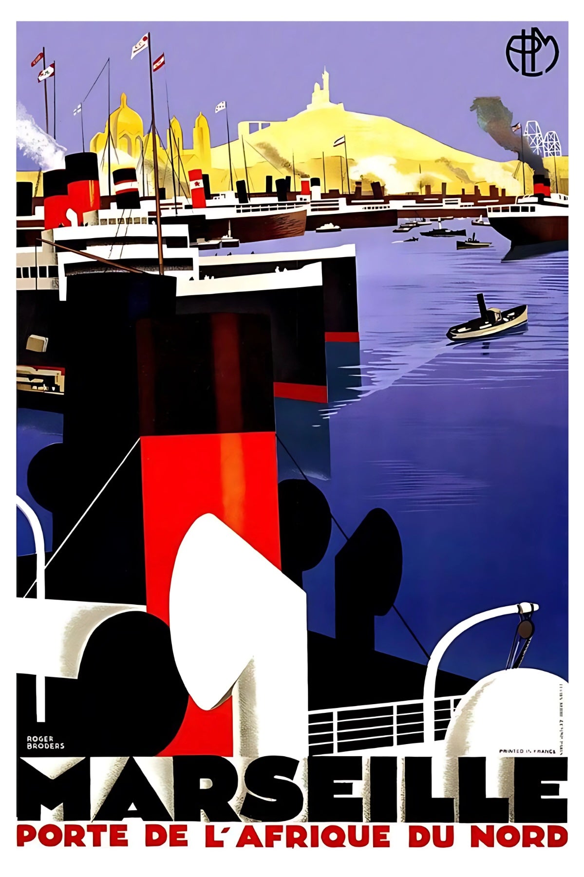 LTP - Marseille Postal Card