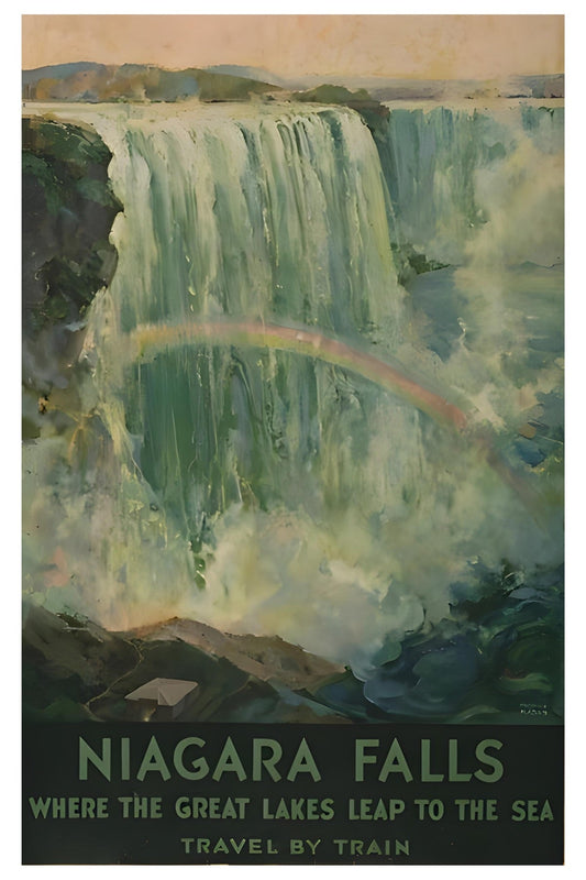 Niagara Falls Vintage Postkarte