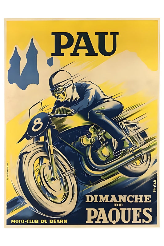 Pau Postkarte