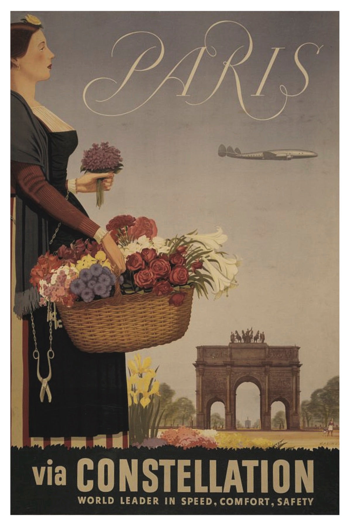 PARIS POSTKARTE