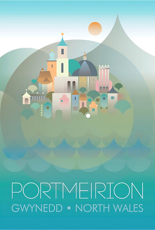 Portmeirion Postkarte