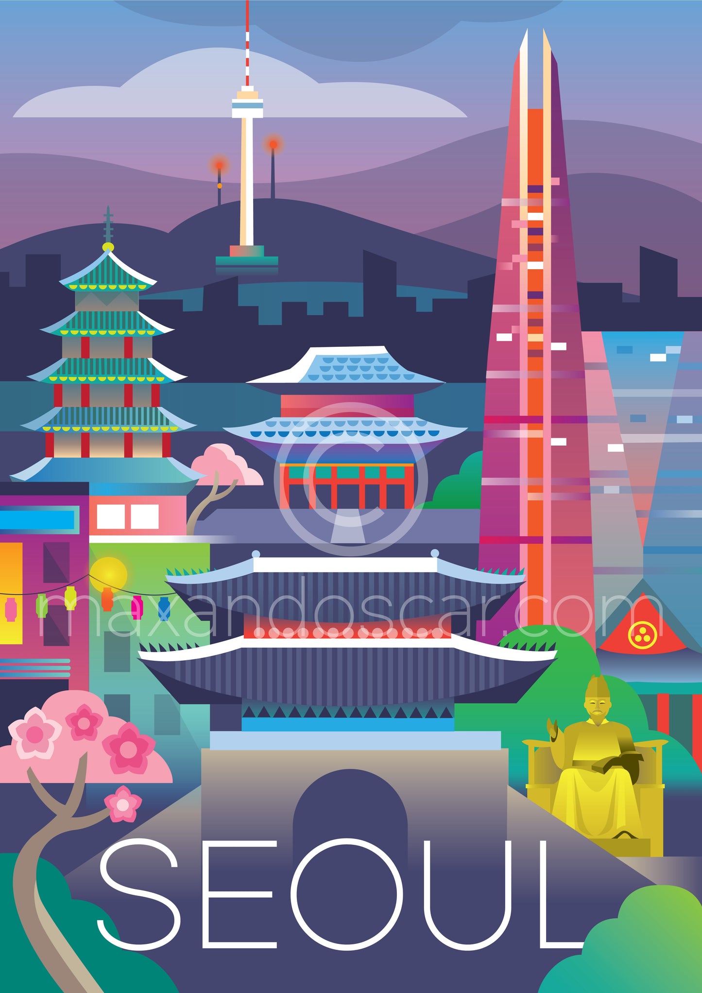 SEOUL POSTKARTE