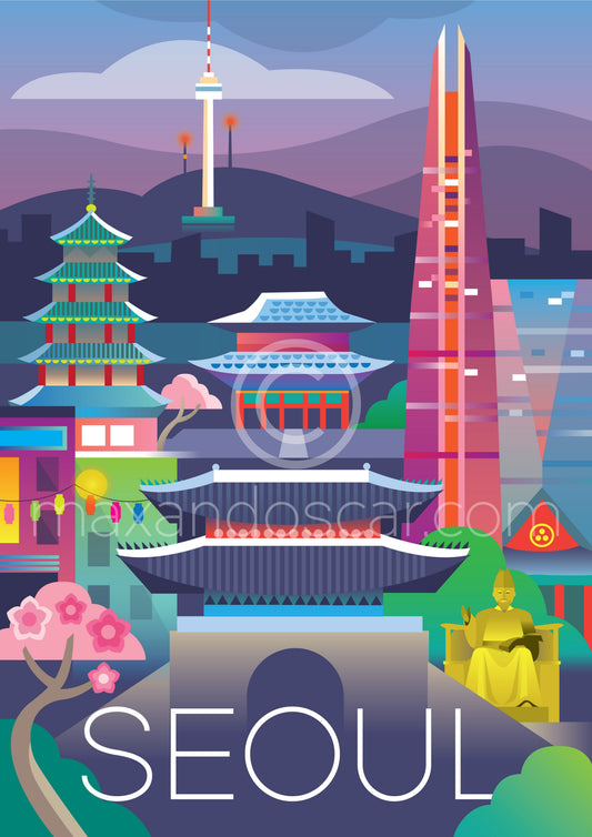 SEOUL POSTKARTE
