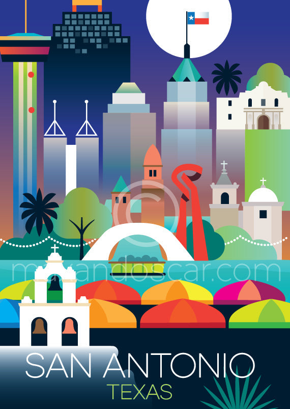 SAN ANTONIO POSTCARD