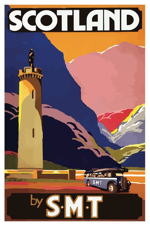 SCHOTTLAND SMT POSTKARTE