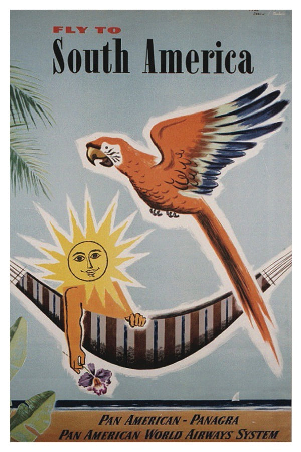 SÜDAMERIKA POSTKARTE