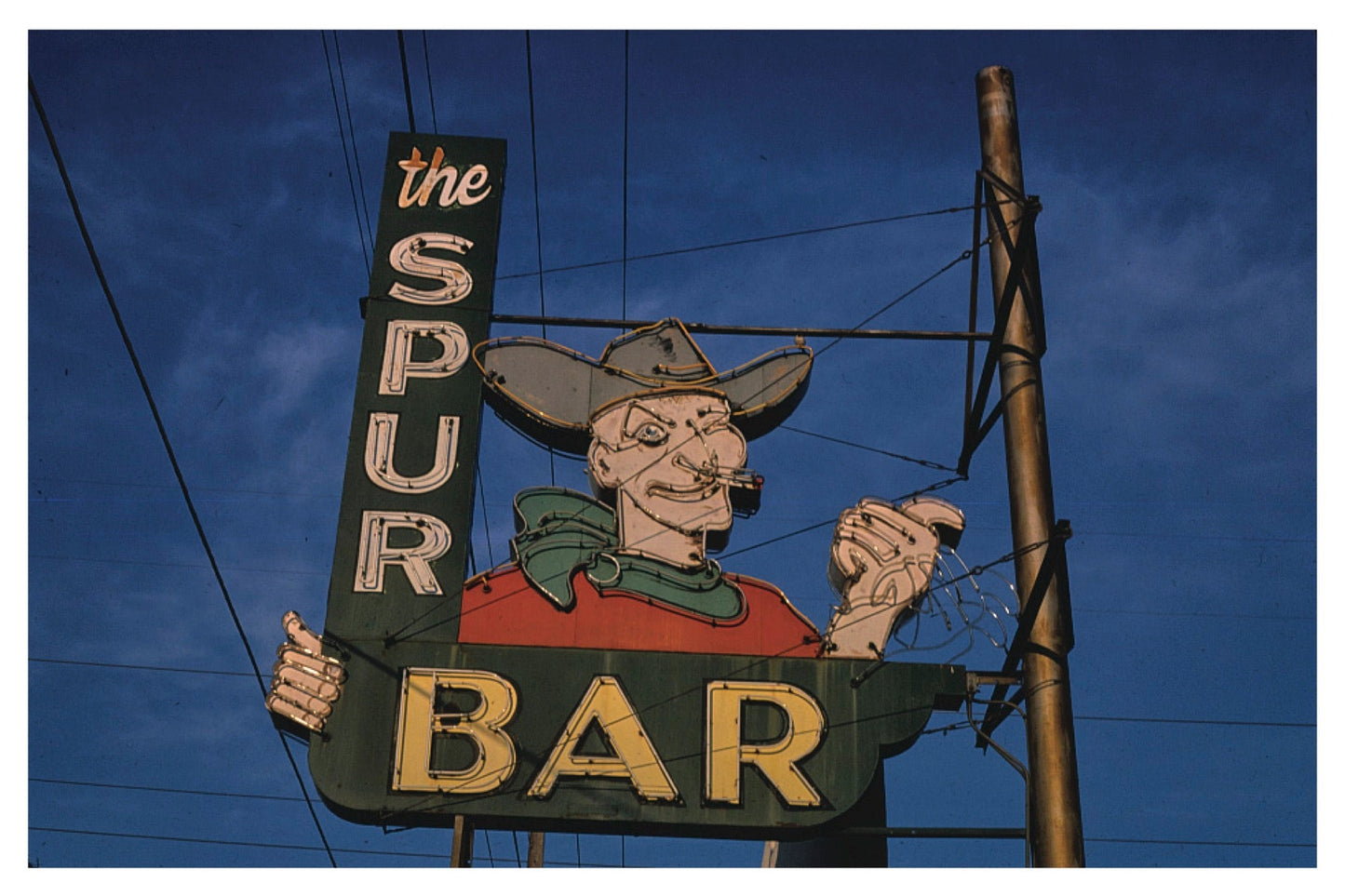 Spur Bar Postal Card