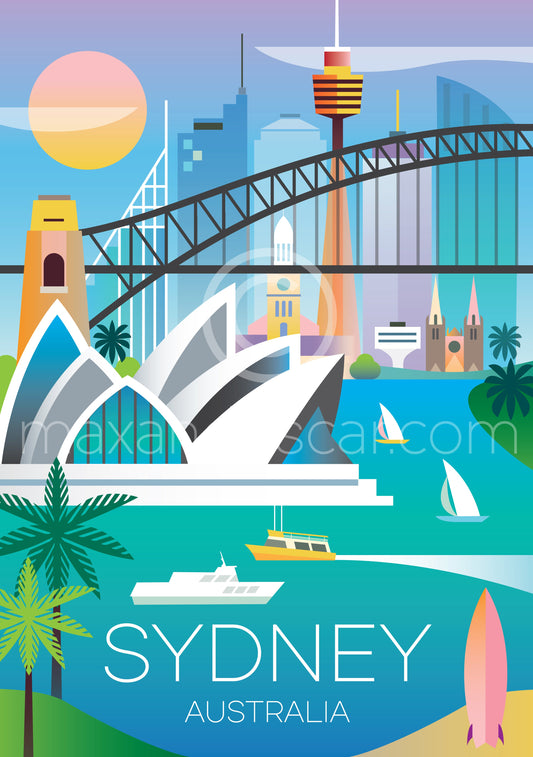 SYDNEY POSTKARTE