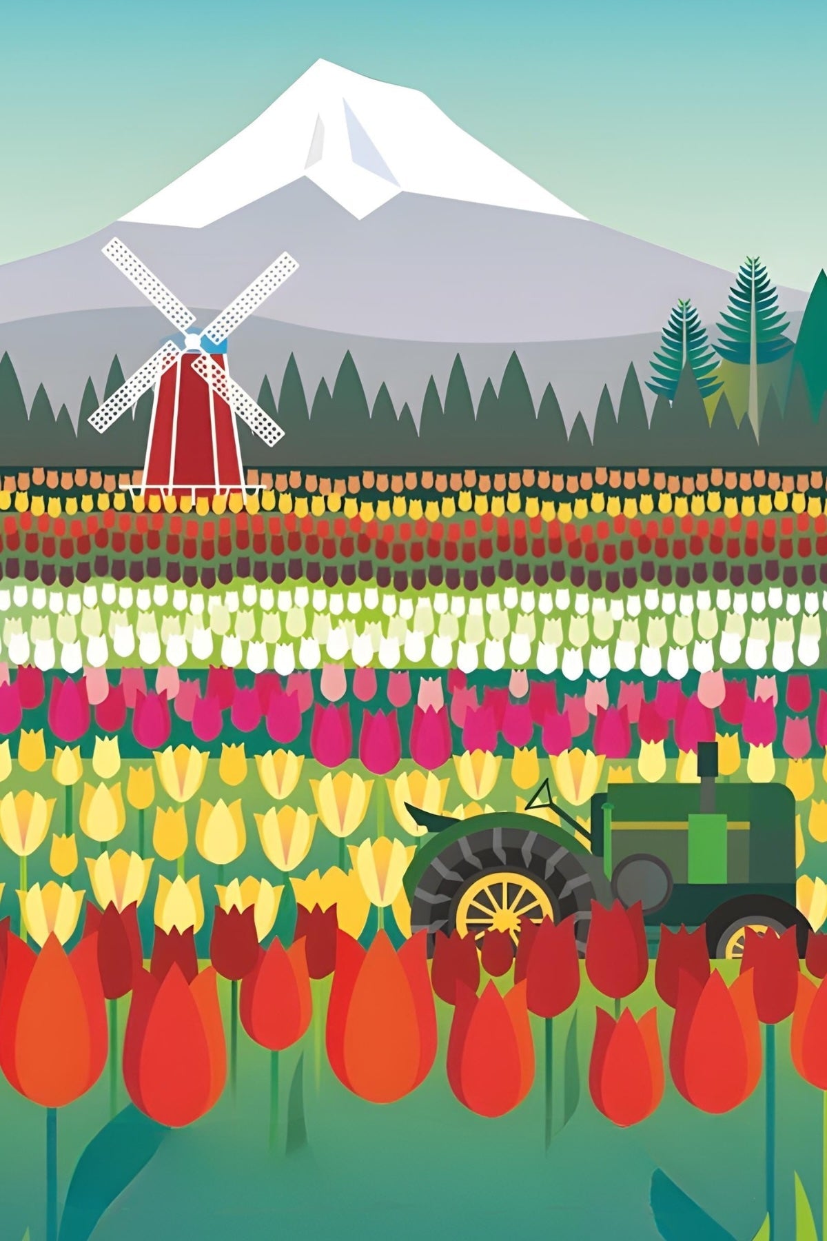 Tulpenmanie Postkarte