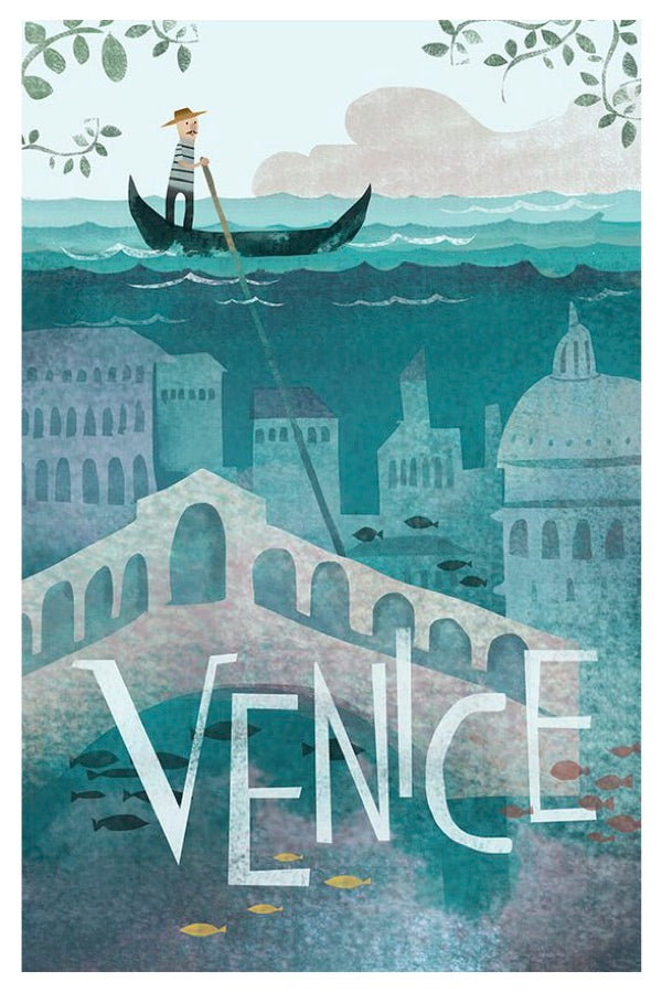 VENEDIG POSTKARTE