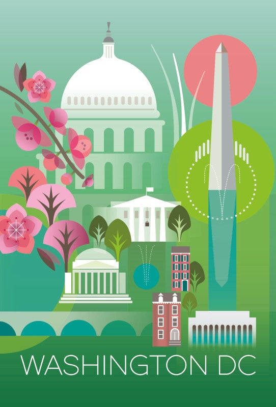LTP - Washington, DC Postkarte