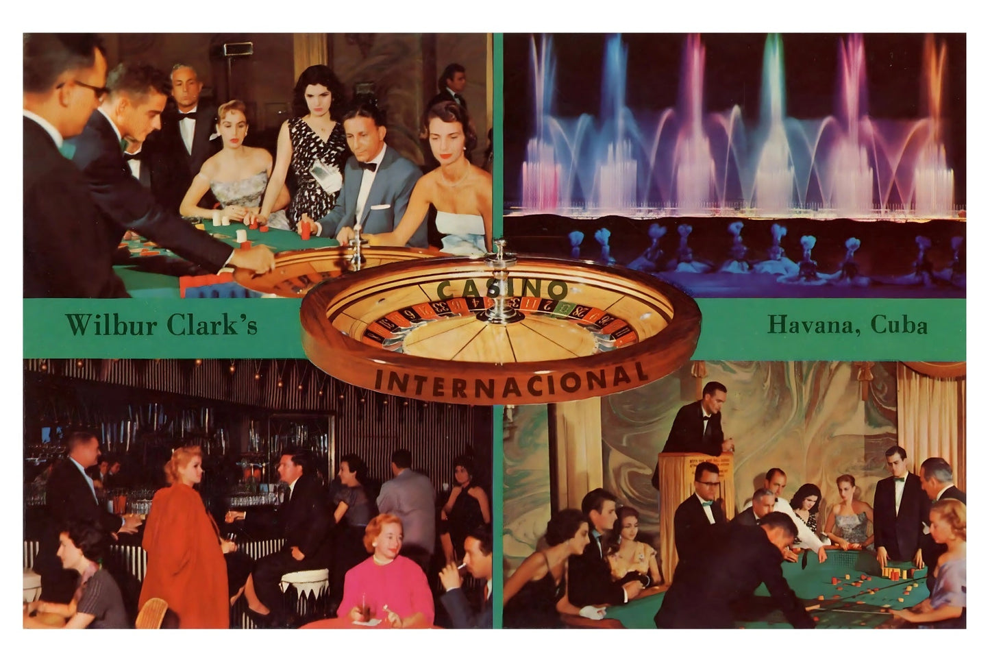 Havana Wilbur Clark's Postal Card