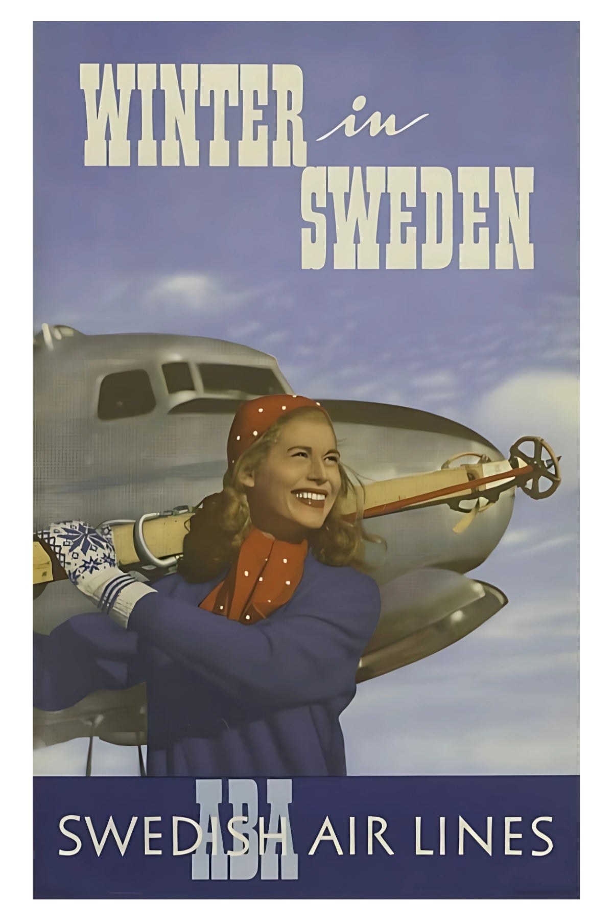 Winter In Sweden Postal Card