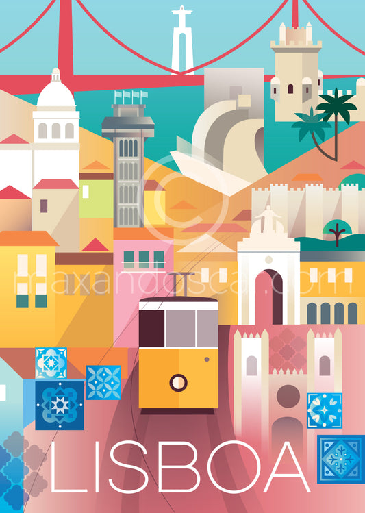 LISBON POSTCARD