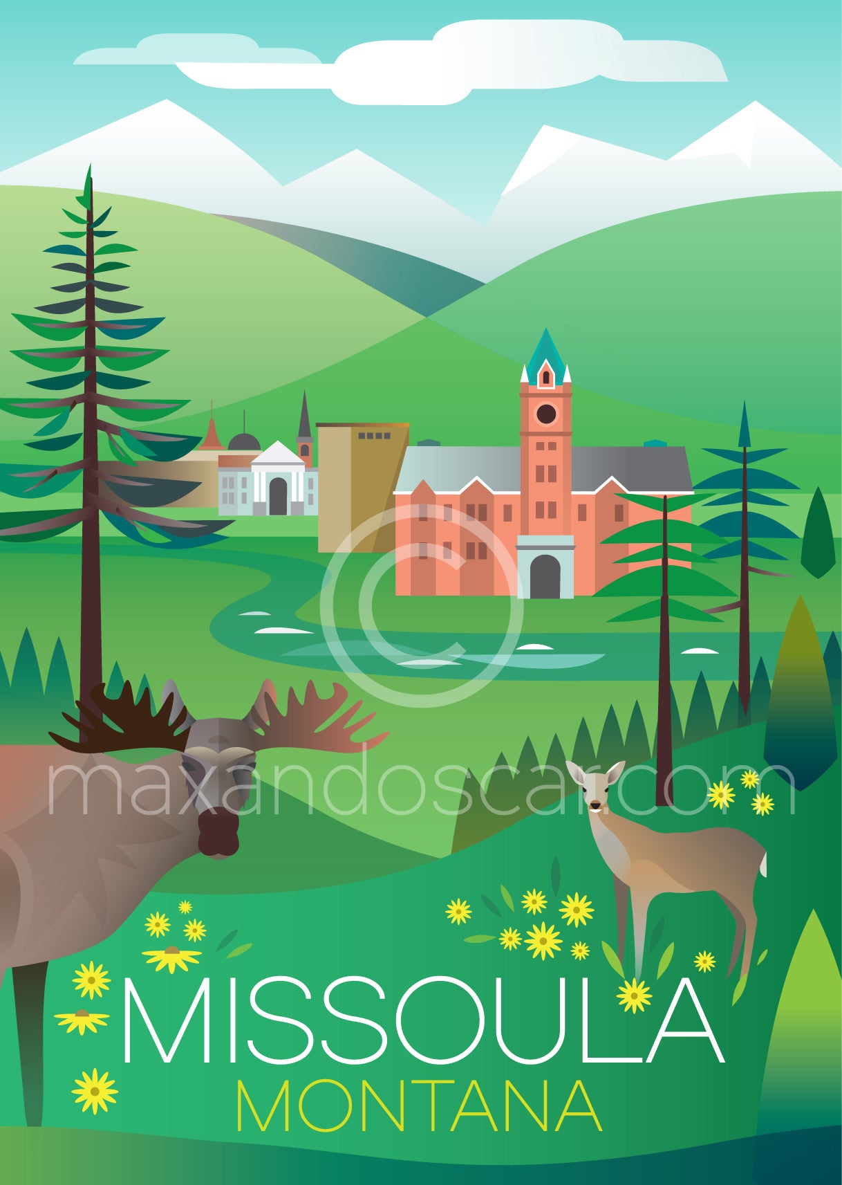 MISSOULA POSTCARD